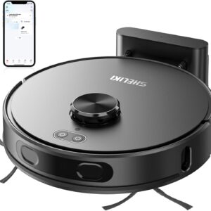 Robot Vacuum and Mop Combo, Robotic...