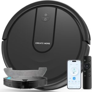 Bagotte Robot Vacuum and Mop Combo,...