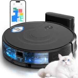 Robot Vacuum and Mop Combo, LiDAR N...
