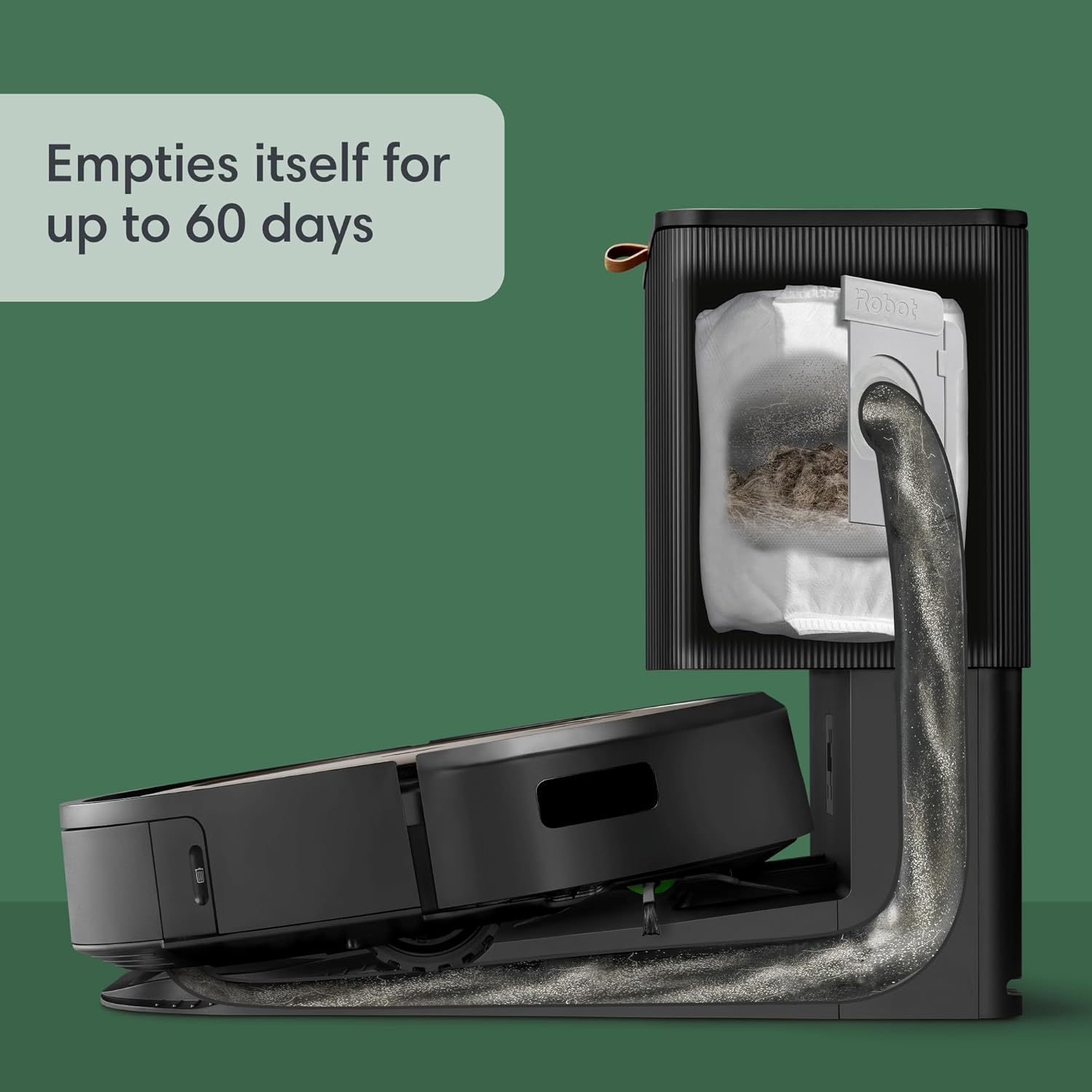 iRobot Roomba j9+ Self-Emptying Robot Vacuum – Powerful Suction, Identifies and Avoids Obstacles Like Waste, Self-Empties for 60 Days, Best for Homes with Pets, Smart Mapping, Works with Alexa - Image 7