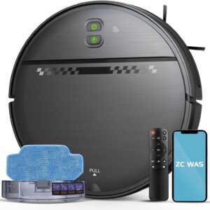 Robot Vacuum and Mop Combo, 2-in-1 ...