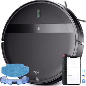Robot Vacuum and Mop Combo, App/Ale...
