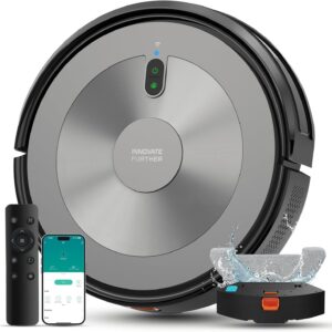 Robot Vacuum and Mop: 3000Pa Roboti...