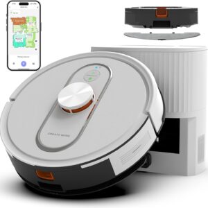 Bagotte Robot Vacuum and Mop Combo,...