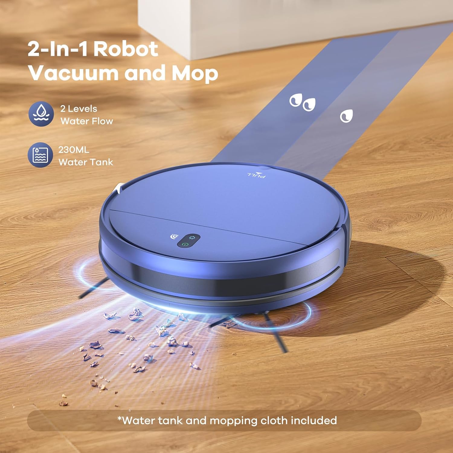 ZCWA Robot Vacuum and Mop Combo, Robot Vacuum and Mop Combo - Image 2