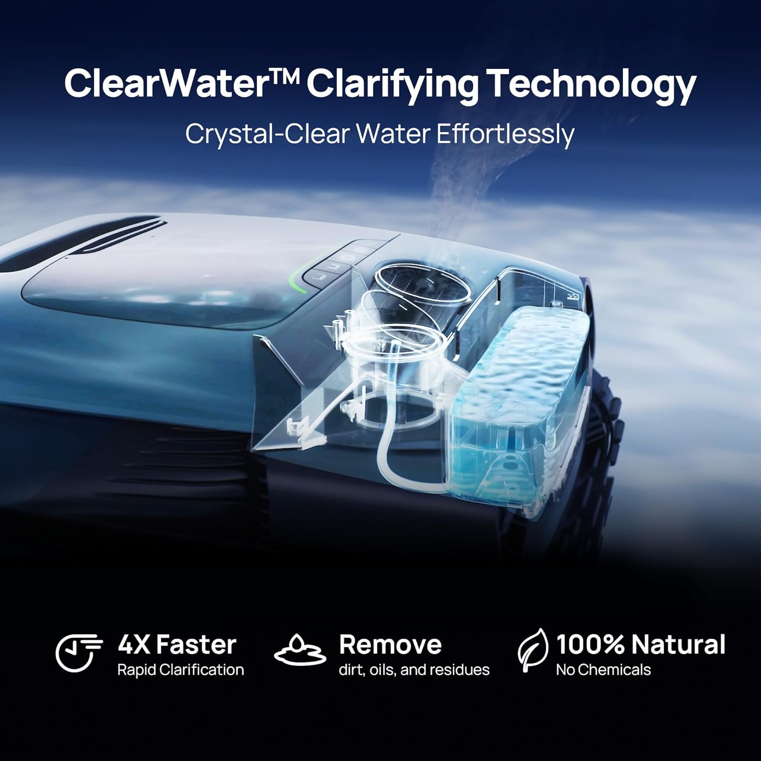 Beatbot A100 Pro Cordless Robotic Swimming Pool Cleaning Vacuum, APP Controlled - Image 11