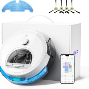 OKP Life Robot Vacuum L6 Aqua,LiDAR...