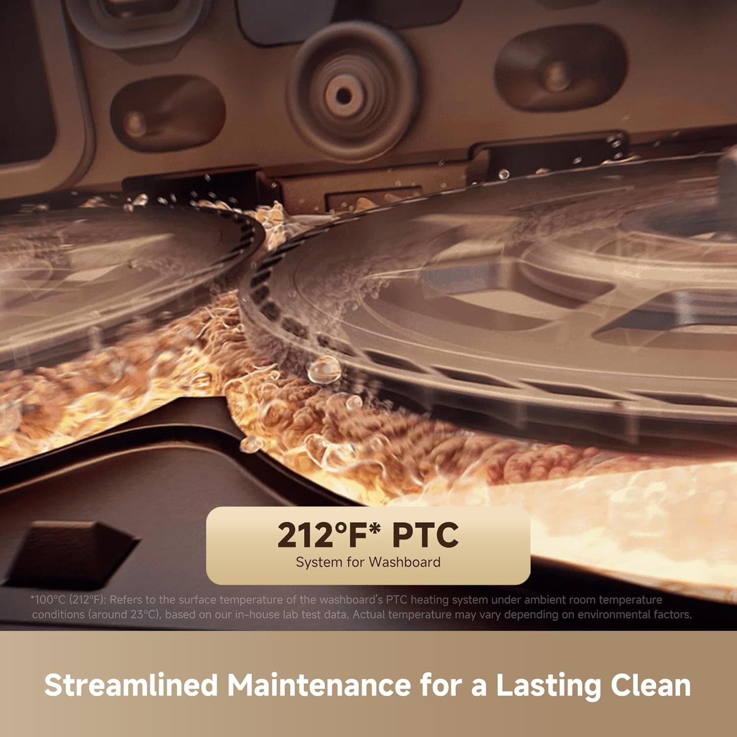 Mova Mobius 60 Robot Vacuum and Mop, 30000Pa Suction, Auto-Interchangeable Mop Pads, Liftable Navigation with 3.15inches Obstacle Overcoming, DuoSolution System Designed for Pets - Image 7