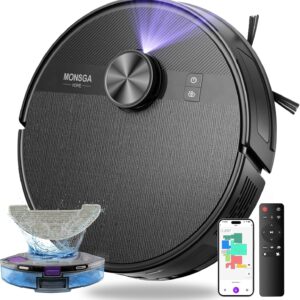 MONSGA Robot Vacuum and Mop Combo, ...