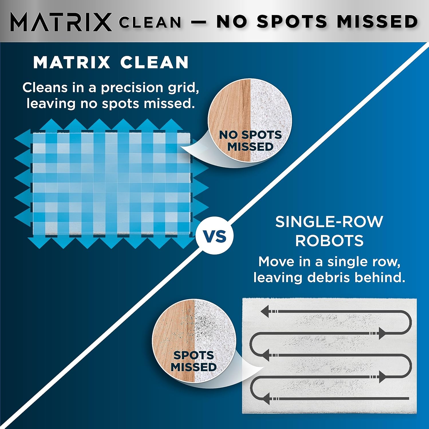 Shark Plus 2in1 Robot Vacuum & Mop with Sonic Mopping, Home Mapping, HEPA Bagless Self Empty Base, CleanEdge, for Pet Hair, WiFi, Black/Mocha, AV2630WA, for Carpets & Hardfloors - Image 3