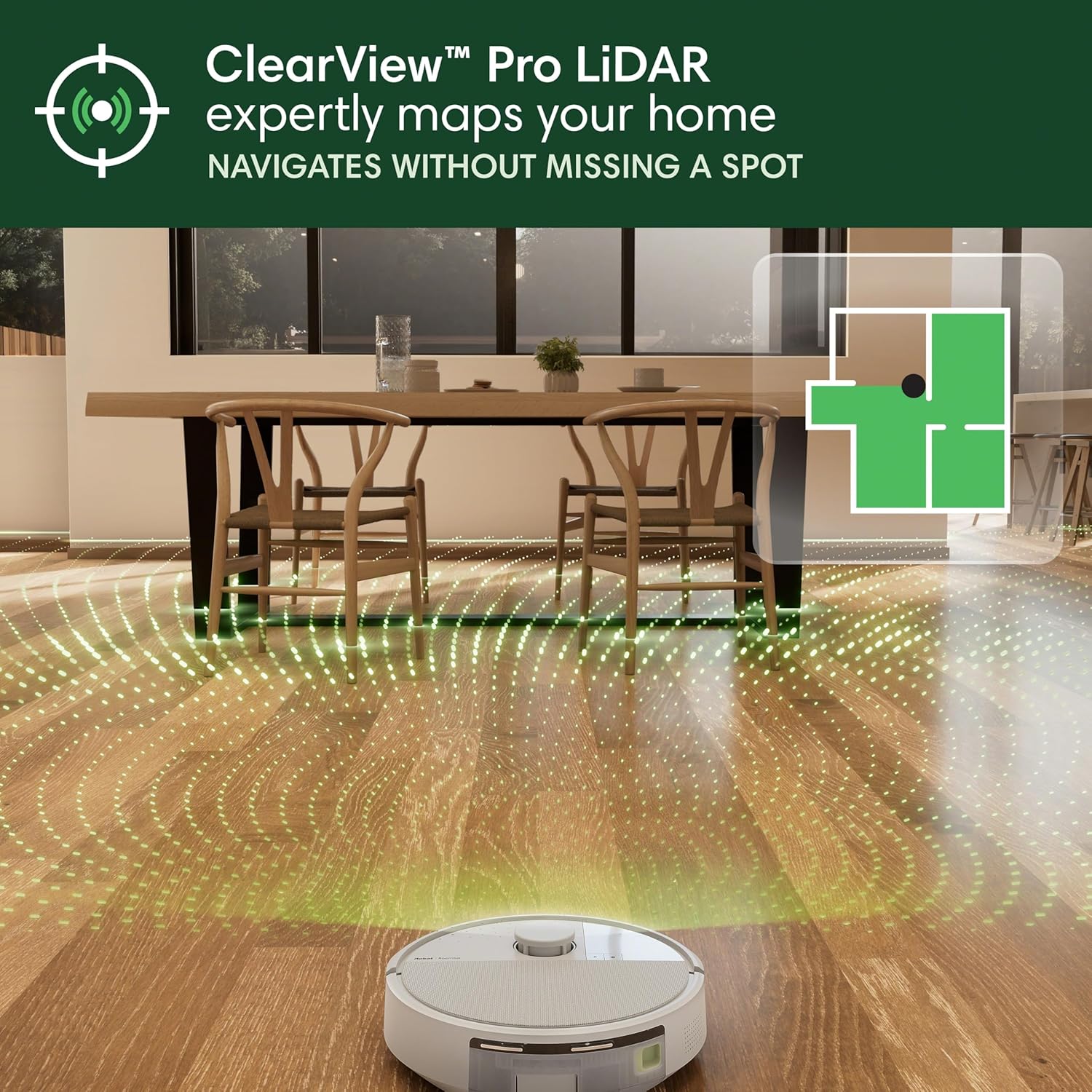 iRobot Roomba Max 705 Vac Robot Vacuum + AutoEmpty Dock - Extreme Power-Lifting Suction, Anti-Tangle Dual Rubber Brushes, Self-Empties, Recognizes and Avoids Obstacles, LiDAR Navigation - Image 7