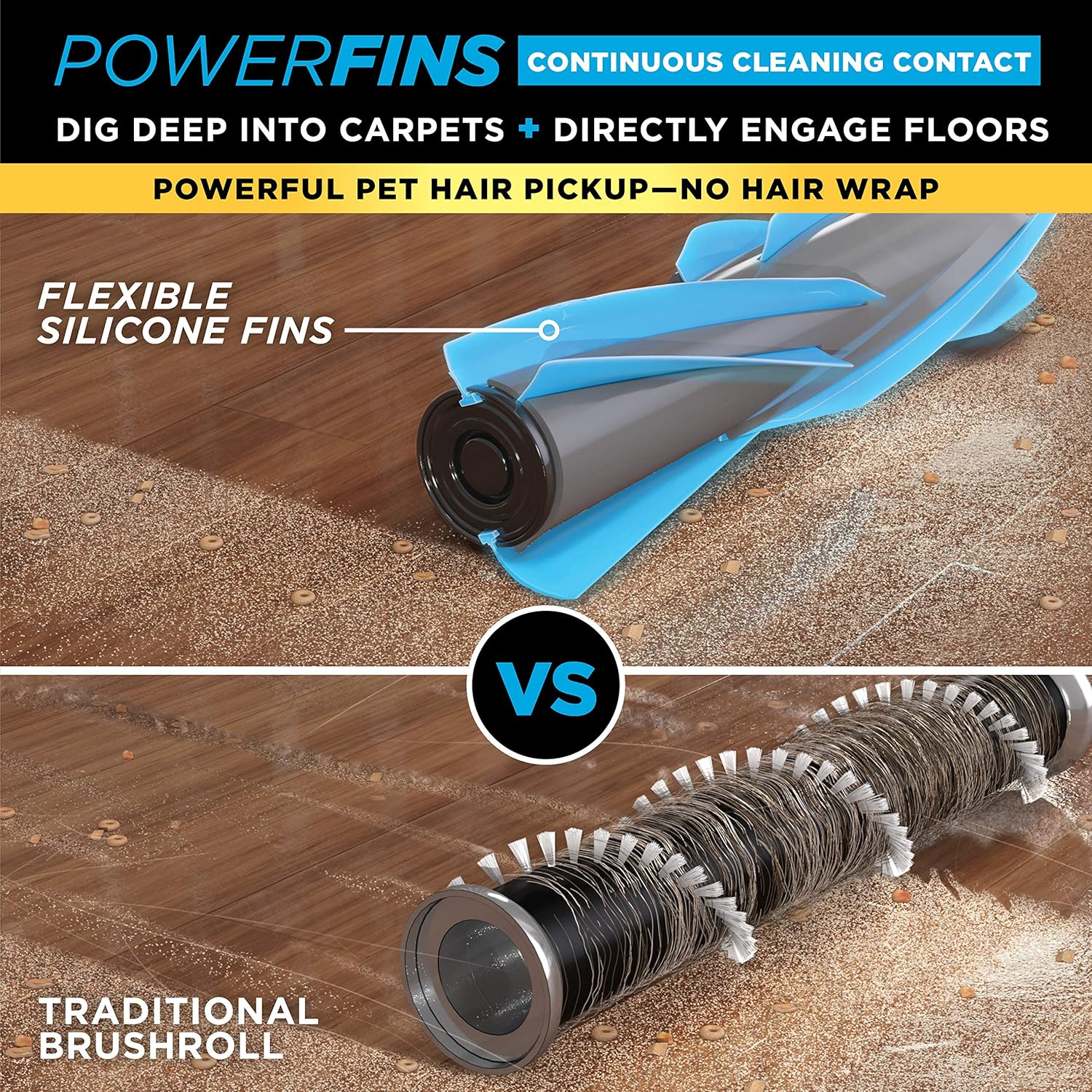 Shark AI Robot Vacuum, Smart Mapping|Scheduling|Pet Hair Pick Up|Logical Navigation, Black/Silver (RV2001), Carpet - Image 9