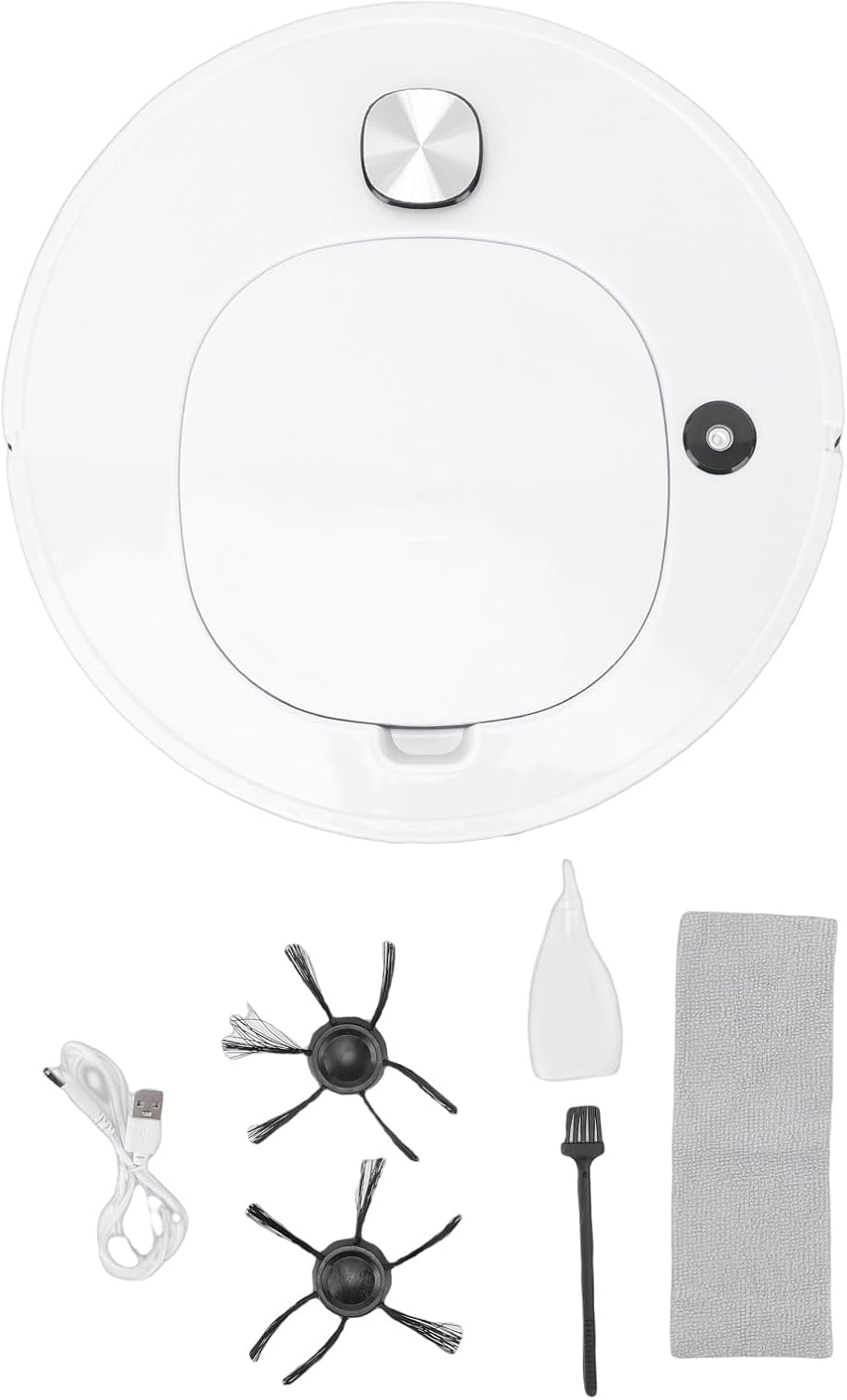 Robot Vacuum and Mop Combo, 4 in 1 Automatic Robotic Vacuum Cleaner with Spray Nozzle for Hair Dust Removal, Strong Suction Quiet Operation - Image 7