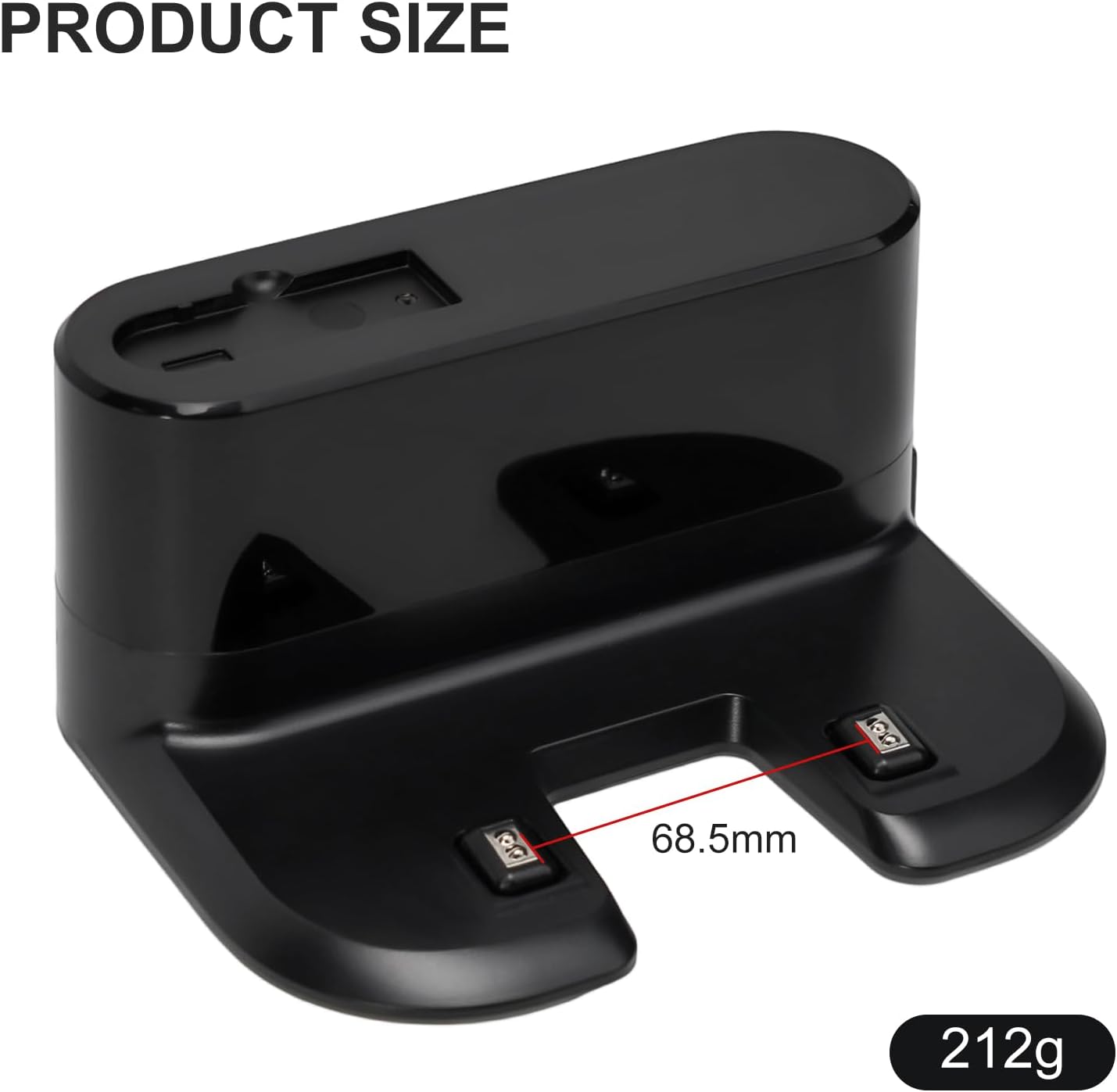 Recharge Base Charger Station for Lefant M210 M213 M213S Robot Vacuum Cleaners, Charging Dock Replacement for Lefant K2 K3 K3A K4 K5 Vacuums for Home Floor Cleaning, Without Adapter - Image 6