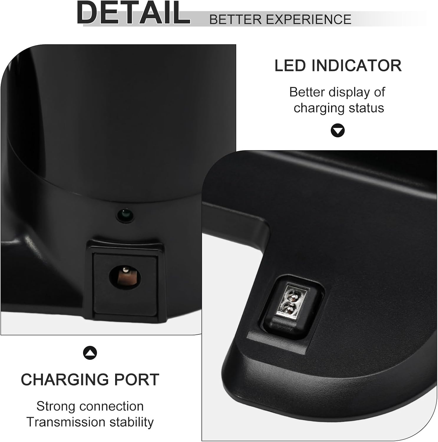 Recharge Base Charger Station for Lefant M210 M213 M213S Robot Vacuum Cleaners, Charging Dock Replacement for Lefant K2 K3 K3A K4 K5 Vacuums for Home Floor Cleaning, Without Adapter - Image 4