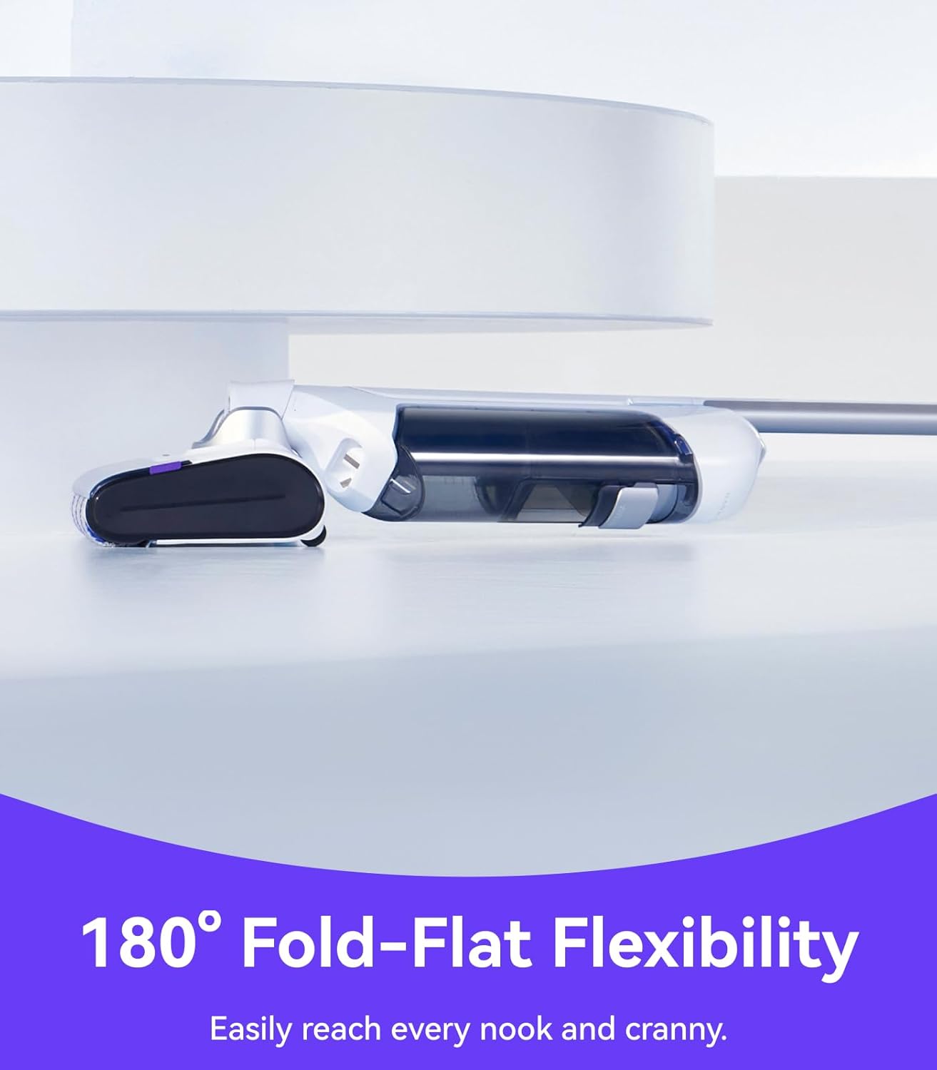 NARWAL S10 Pro Lightweight Cordless Vacuum Mop, Wet Dry Vacuum Cleaner, Self-Cleaning & Drying, 180° Flexibility, 50min Runtime Floor Cleaner (Renewed) - Image 6