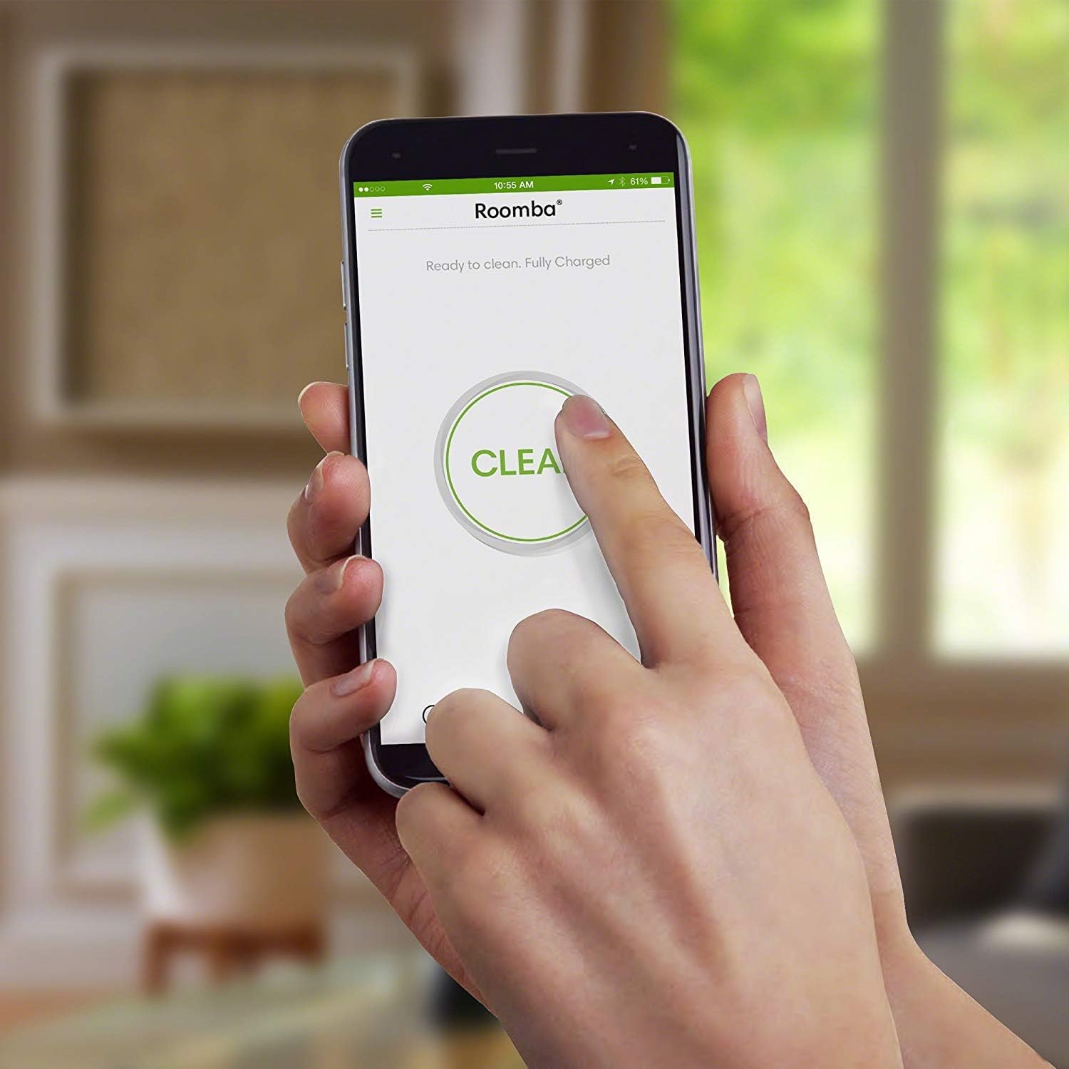 iRobot Roomba 980 Robot Vacuum-Wi-Fi Connected Mapping, Works with Alexa, Ideal for Pet Hair, Carpets, Hard Floors, Power Boost Technology, Black (Renewed) - Image 2