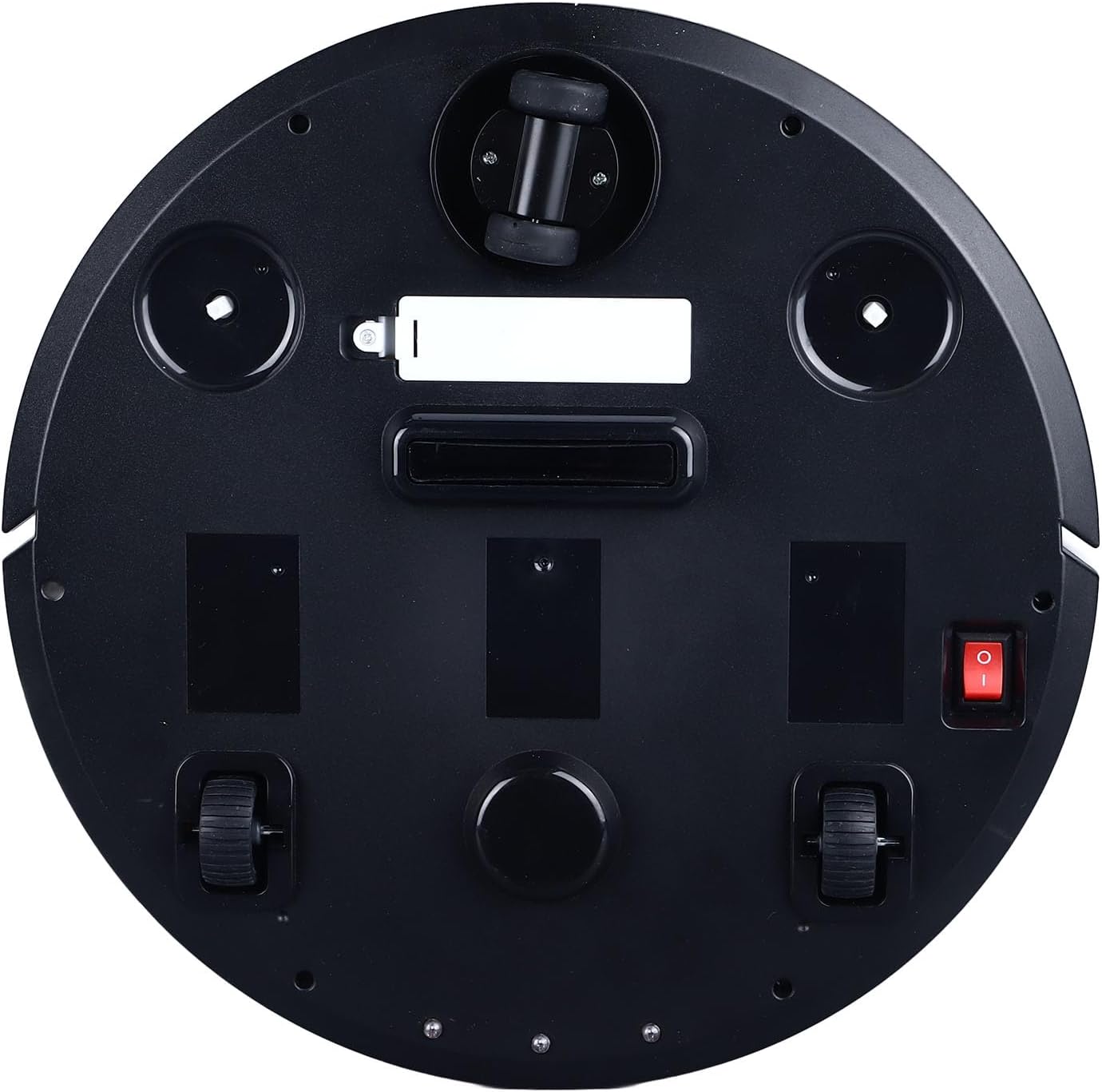 Robot Vacuum Cleaner with LED Light, Powerful Suction Automatic Sweeping Robot for Hardwood Floor and Carpet, 60 Mins Runtime, Low Profile 6cm - Image 2