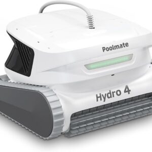 Robotic Pool Vacuum with Dual Inlet...