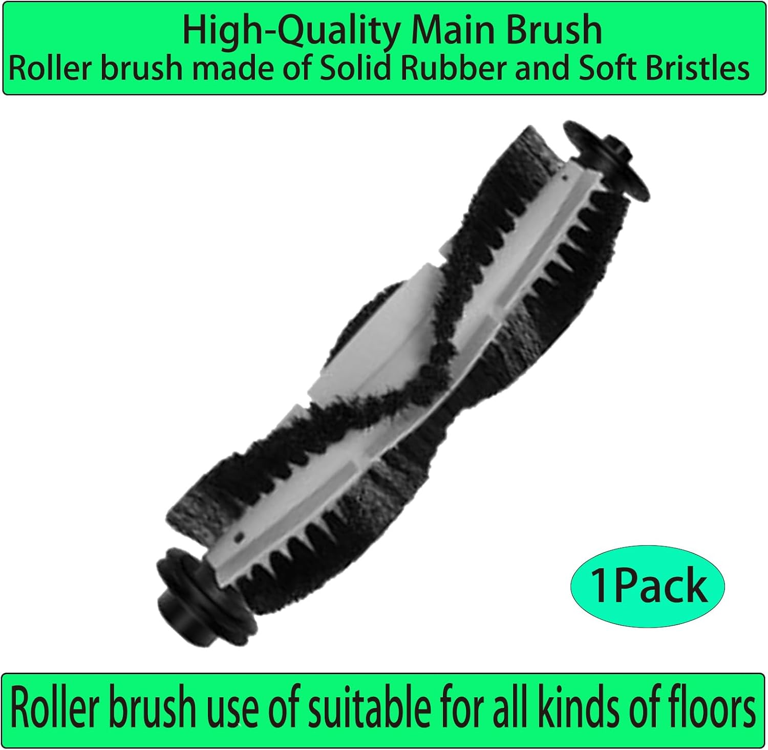 Replacement Spare Parts for Vactidy T6 /T7 /T8 Robot Vacuum 1 Main Brush 6 Side Brush 4 HEPA Filter 3 Mop Pad Accessories (14 Pack) - Image 3