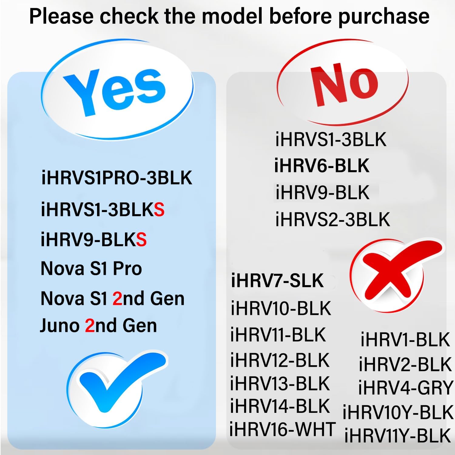 2 Pcs Filter Replacement for iHome Nova S1 Pro, iHRVS1PRO-3BLK, iHRVS1-3BLKS, iHRV9-BLKS Robotic Vacuum Cleaner Parts - Image 2