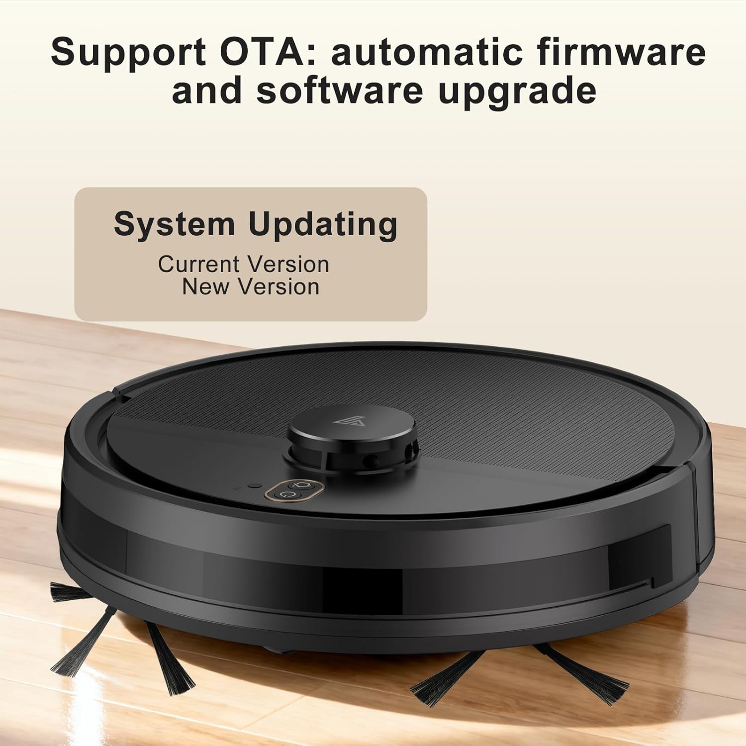 Robot Vacuum and Mop Combo, Robotic Vacuums with LiDAR Navigation, Smart Mapping, Strong Suction, with WiFi/App/Alexa/Voice Control, Obstacle Avoidance, for Home, Wood/Hard Floors, Pet Hair Black - Image 8