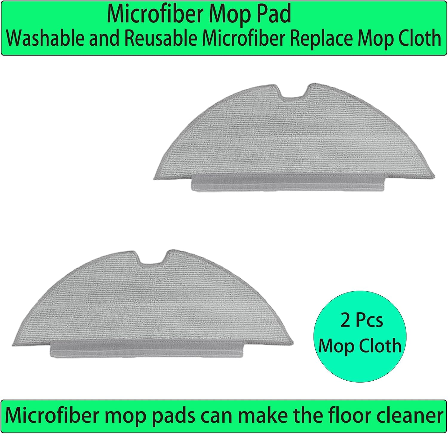 Replacement Spare Parts for eufy RoboVac L35 Hybrid / L35 Hybrid+ / LR30 Hybrid+ Robot Vacuum 2 Filter 2 Mop Cloth 4 Dust Bag Accessories - Image 5