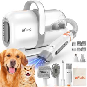 Afloia 6-in-1 Dog Grooming Kit, Pet...