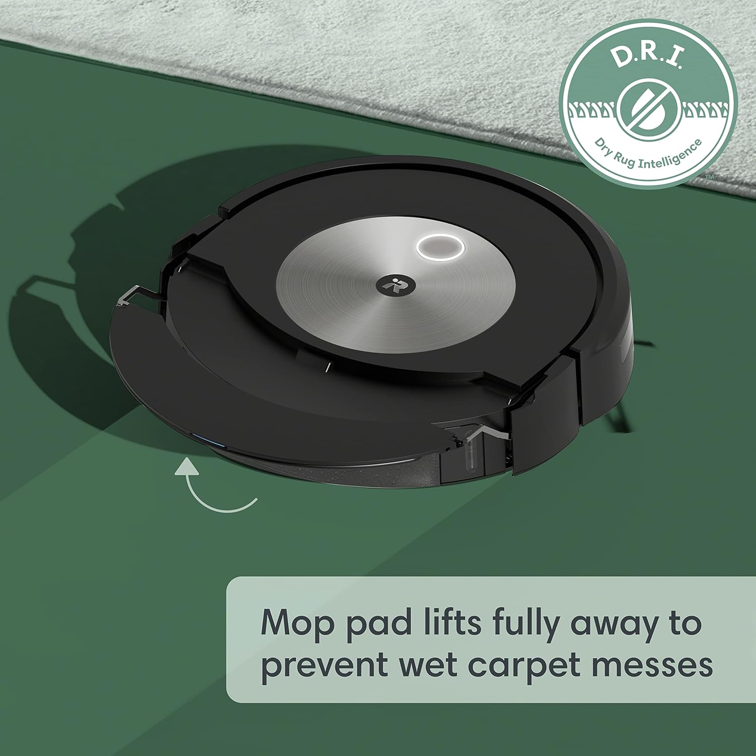 Refurbished iRobot Roomba Combo J7+ Paired with Alexa or Google Assistant Robot Vacuum and Mop - Image 4