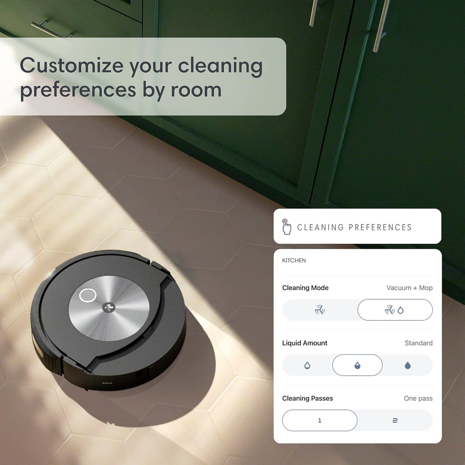 Refurbished iRobot Roomba Combo J7+ Paired with Alexa or Google Assistant Robot Vacuum and Mop - Image 12