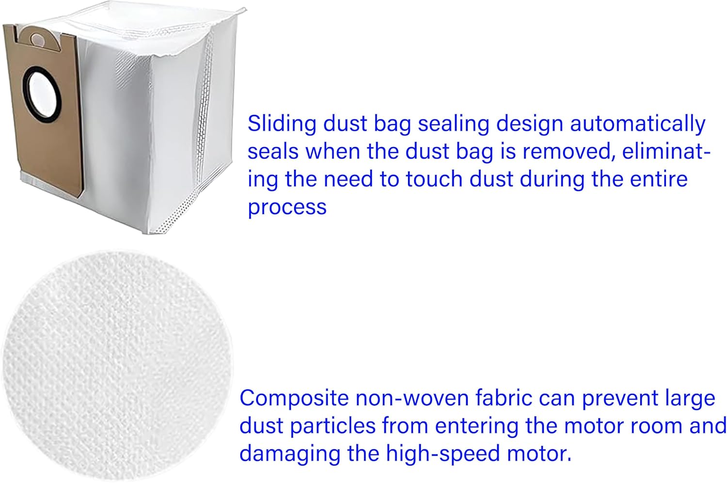 iHRV6-BLK Accessories Kit Replacement for iHome AutoVac Nova Self Empty iHRV6-BLK/Ultenic T10 Elite Robot Vacuum Cleaner, 16 Pack - Image 7