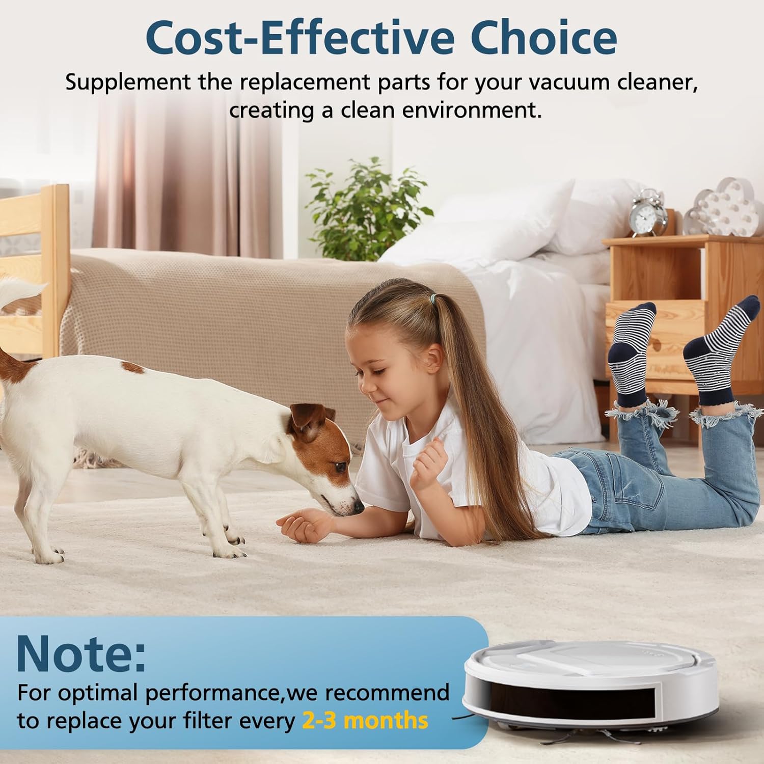 16 Pack Filter Replacement Parts for ๐๐ฒ๐ณ๐ฎ๐ป๐ ๐ ๐ฎ๐ญ๐ฌ, for ๐ข๐๐ฃ ๐๐ถ๐ณ๐ฒ ๐๐ฎ ๐๐ฏ ๐๐ฏ๐ ๐๐ฐ ๐๐ฑ Robot Vacuum, with HEPA Filter Size 5.0 * 1.9 Inch (NOT FOR M210 Pro) - Image 9