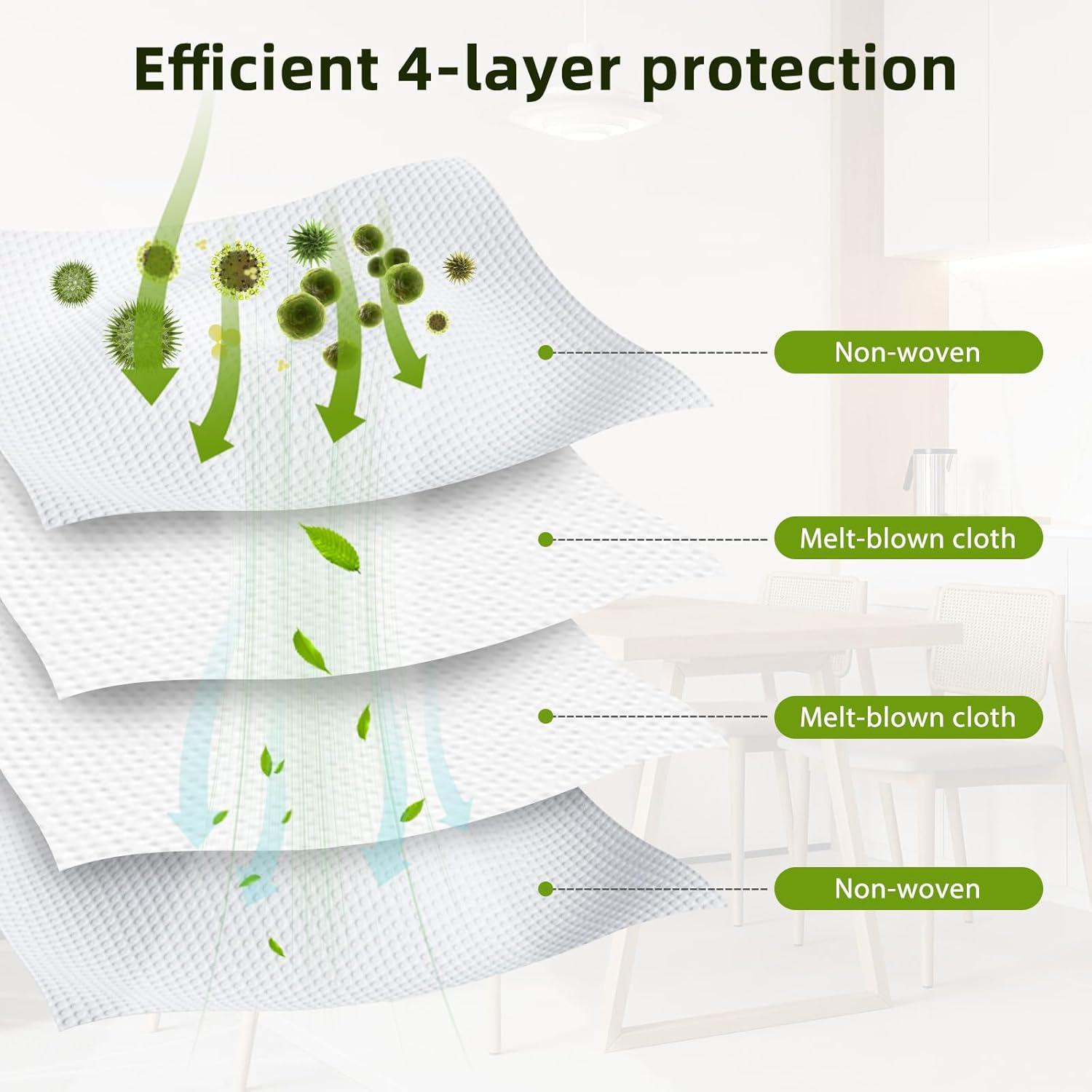 12 Pack Vacuum Dust Bags Replacement for iRobot Roomba Q0520, 1020/1010/108/106/104/105 Combo, Plus 405/504/505/507 Combo, Max 705/707 Vac Robot Clean Base Automatic Dirt Disposal Bag - Image 4