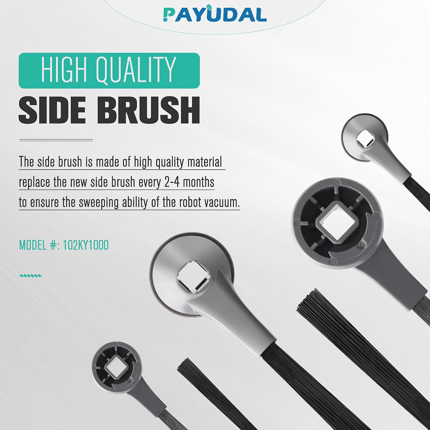 Replacement Parts for Shark AI AV2511AE AV2501S AV2610WA AV2501AE RV2502AE RV2610WA UR2500SR RV2520 AV2510 AI Ultra Robot Vacuum Cleaner Accessories Kits. Main Brush,HEPA Filter,Foam Filter,Side Brush - Image 9