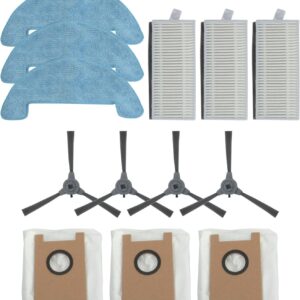 Side Brushes HEPA Filters Mop Pads ...