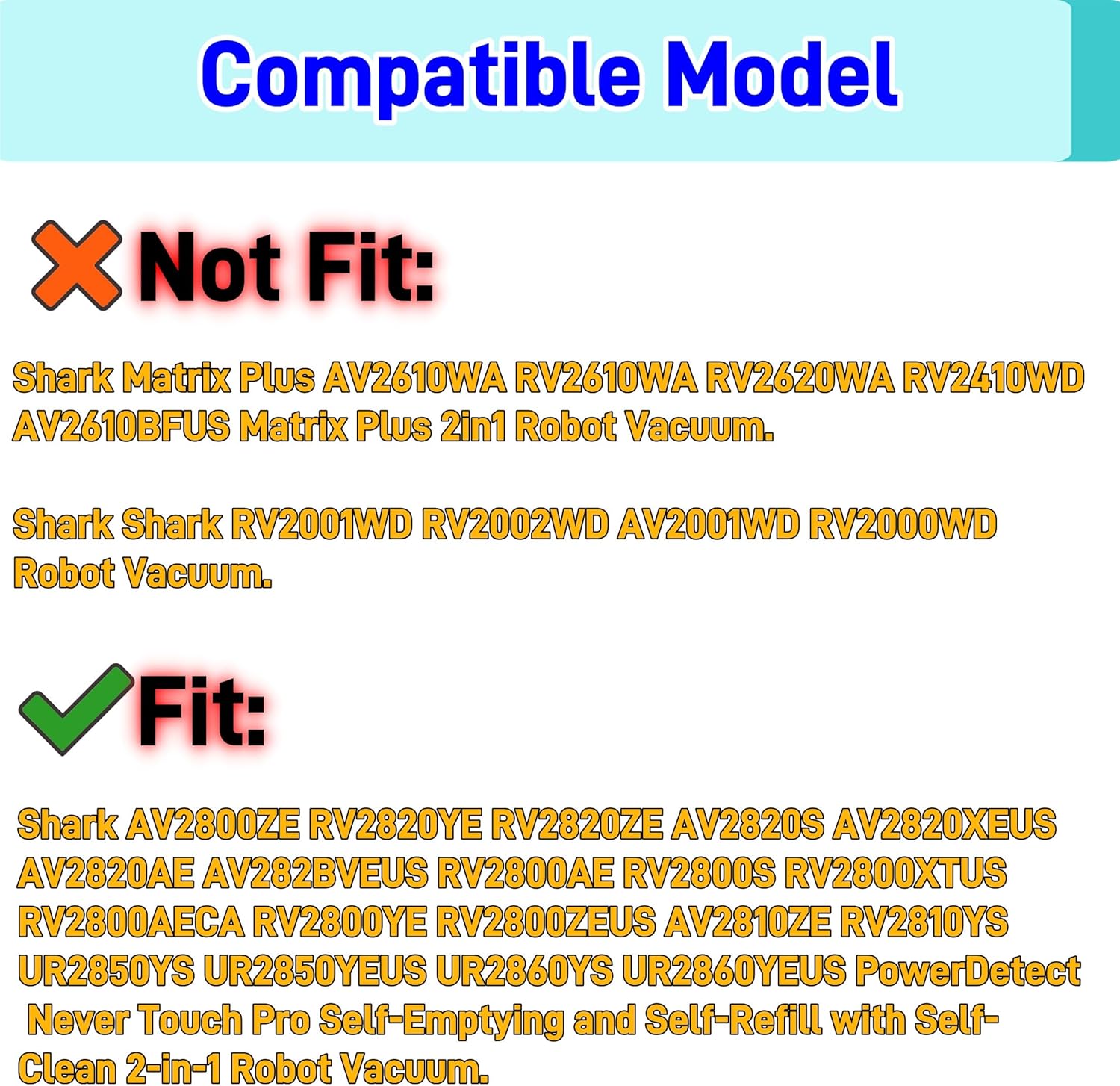 Replacement Mop Pads Compatible with Shark AV2800ZE RV2820YE RV2820ZE AV2820S AV2820AE RV2800AE RV2800S PowerDetect Never Touch Pro Robot Vacuum,Washable Reusable Replacement Microfiber Soft Mop Pads - Image 3