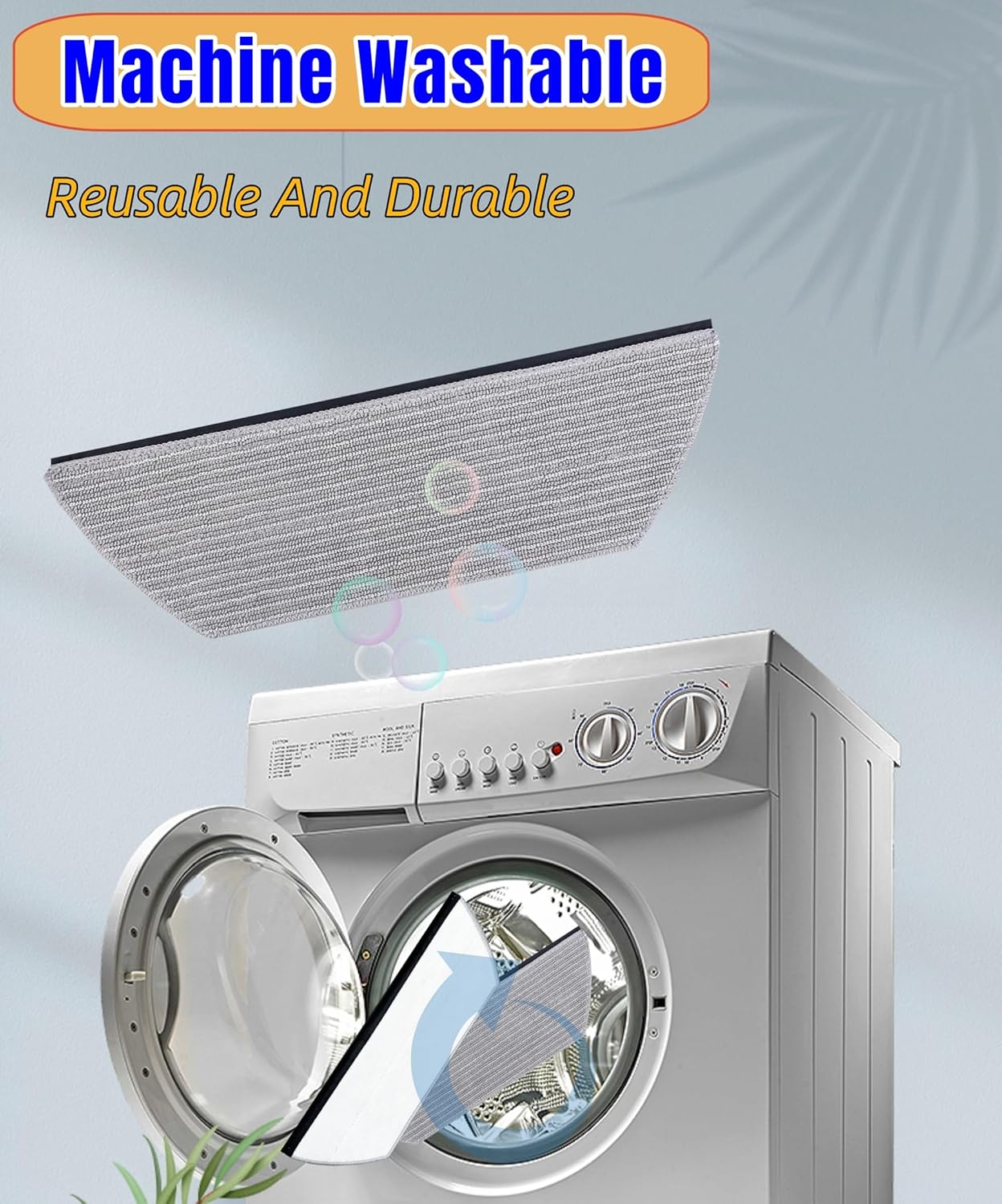 Replacement Mop Pads Compatible with Shark AV2800ZE RV2820YE RV2820ZE AV2820S AV2820AE RV2800AE RV2800S PowerDetect Never Touch Pro Robot Vacuum,Washable Reusable Replacement Microfiber Soft Mop Pads - Image 6